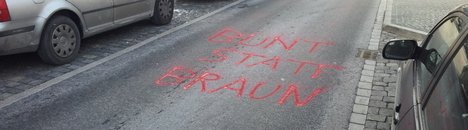 Bunt statt braun